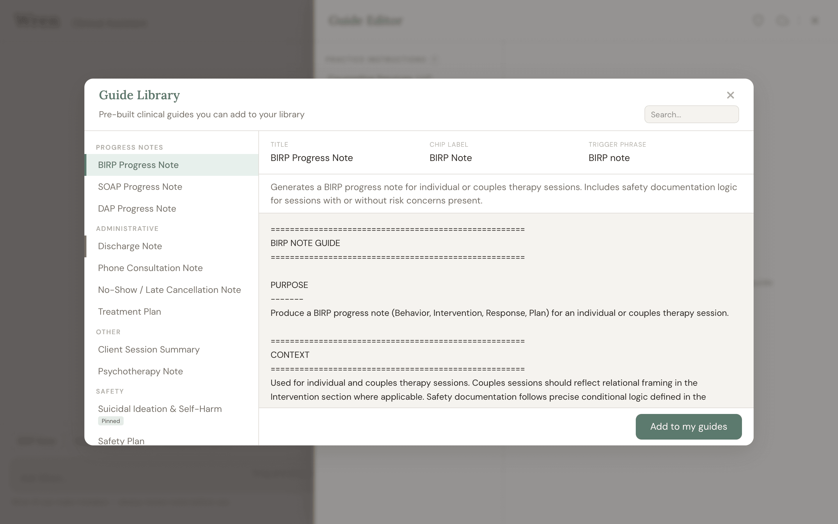 Template Library